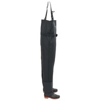 Waadpak met laarzen en riem maat 40 zwart 3