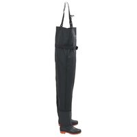 Waadpak met laarzen en riem maat 42 zwart 3