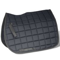 Echt lederen paardrijzadel 17,5&amp;quot; 18 cm (5-in-1 set, zwart) 4