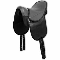 Ponyzadel set 10&amp;quot; zwart 4