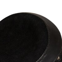 Western zadel, hoofdstel en borstriem 12&amp;quot; echt leer zwart 8