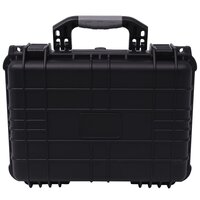 Beschermende materiaalkoffer 40,6x33x17,4 cm zwart   2