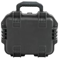 Flightcase draagbaar 30x24,5x12,5 cm PP zwart 2