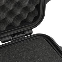 Flightcase draagbaar 30x24,5x20 cm PP zwart 6