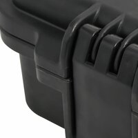 Flightcase draagbaar 30x24,5x20 cm PP zwart 7