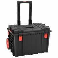 Flightcase draagbaar 56,5x45,5x48 cm PP zwart 3