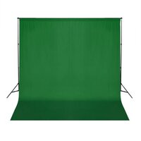 Fotostudioset met lampen, paraplu&amp;apos;s, achtergrond en reflector 4