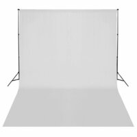 Fotostudioset met verlichtingsset achtergrond en reflector 7