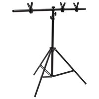 Fotostudioset met verlichtingsset achtergrond en reflector 7
