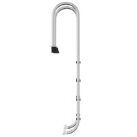 Zwembadladder 54x38x184,5 cm 304 roestvrij staal 4