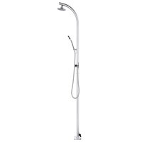 Buitendouche 215 cm aluminium 4