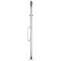 Buitendouche 215 cm aluminium 5