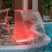 Zwembadfontein met RGB LED&amp;apos;s 51 cm acryl 6