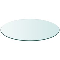 Tafelblad van gehard glas 300 mm rond 2
