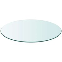 Tafelblad van gehard glas 400 mm rond 3