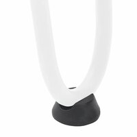Tafelpoten voor Salontafel 4 st 20 cm massief staal wit 9