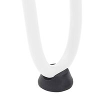Tafelpoten voor Salontafel 4 st 30 cm massief staal wit 9