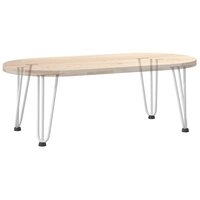 Tafelpoten voor Salontafel 4 st 30 cm massief staal wit 8