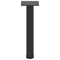 Salontafelpoten 4 st 30-32 cm staal zwart 6