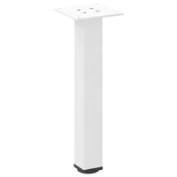 Salontafelpoten 4 st 30-32 cm staal wit 4