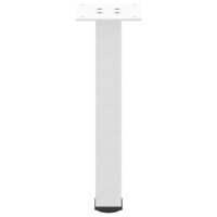 Salontafelpoten 4 st 30-32 cm staal wit 5