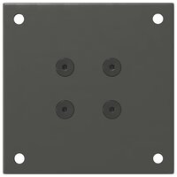 Salontafelpoten 4 st 30-32 cm staal antraciet 7