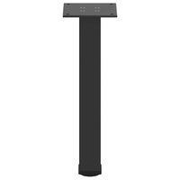 Salontafelpoten 4 st 42-44 cm staal zwart 6