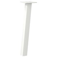 Salontafelpoten 4 st 30 cm staal wit 2