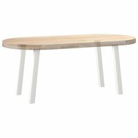 Salontafelpoten 4 st 30 cm staal wit 7