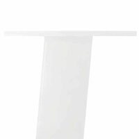 Salontafelpoten 4 st 30 cm staal wit 8