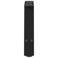 Salontafelpoten 2 st A-vormig 30x(30-31) cm staal zwart 6