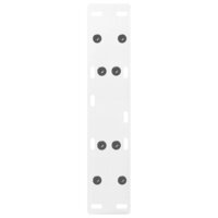 Salontafelpoten 2 st A-vormig 30x(30-31) cm staal wit 7