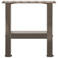 Salontafelpoten 2 st 30x (30-31) cm staal naturel staal 5