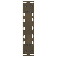 Salontafelpoten 2 st 28x(42-43) cm staal naturel 7