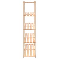 Opbergrekken 5-laags 10 st 170x38x170 cm grenenhout 500 kg 5