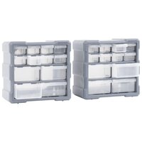Organisers met 12 lades 2 st 26,5x16x26 cm 4