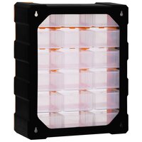Organiser met 18 medium lades 38x16x47 cm 7