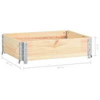 Palletopzetrand 60x80 cm massief grenenhout 7