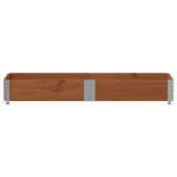 Palletopzetrand 150x50 cm massief grenenhout bruin 3