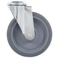 Zwenkwielen met boutgaten 4 st 125 mm 8