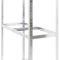 Bandenrekken 3-laags 4 st 110x40x200 cm staal zilverkleurig 8
