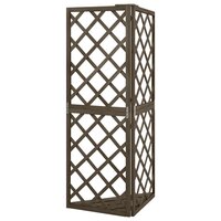 Latwerk hoekmodel 50x50x145 cm massief vurenhout 4