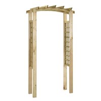 Tuinboog 110x60x210 cm ge&amp;iuml;mpregneerd massief grenenhout 2