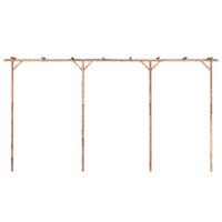 Pergola 385x40x205 cm bamboe 4