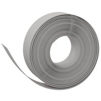 Tuinrand 10 m 15 cm polyetheen grijs 2