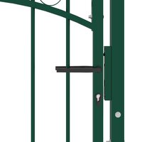 Hekpoort EMMEN met stalen pinnen 104x109,5 cm groen 4