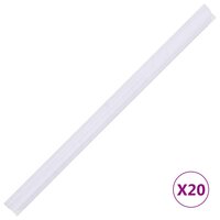 Tuinscherm 35x0,19 m PVC groen 8