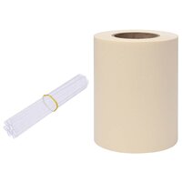 Tuinscherm 35x0,19 m PVC cr&amp;egrave;me 2