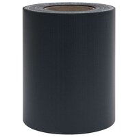Tuinscherm 35x0,19 m PVC mat donkergrijs 4