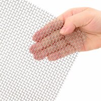 Gaas Scherm 40 x 200 cm 6 Mesh RVS 201 Zilverkleurig 4